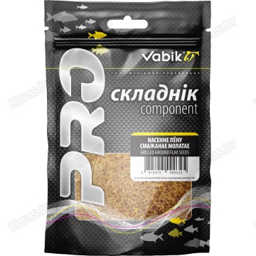 Компонент для прикормки Vabik PRO Лён жареный молотый 150 г